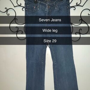 7 For All Mankind Women's Denim Flare Jeans